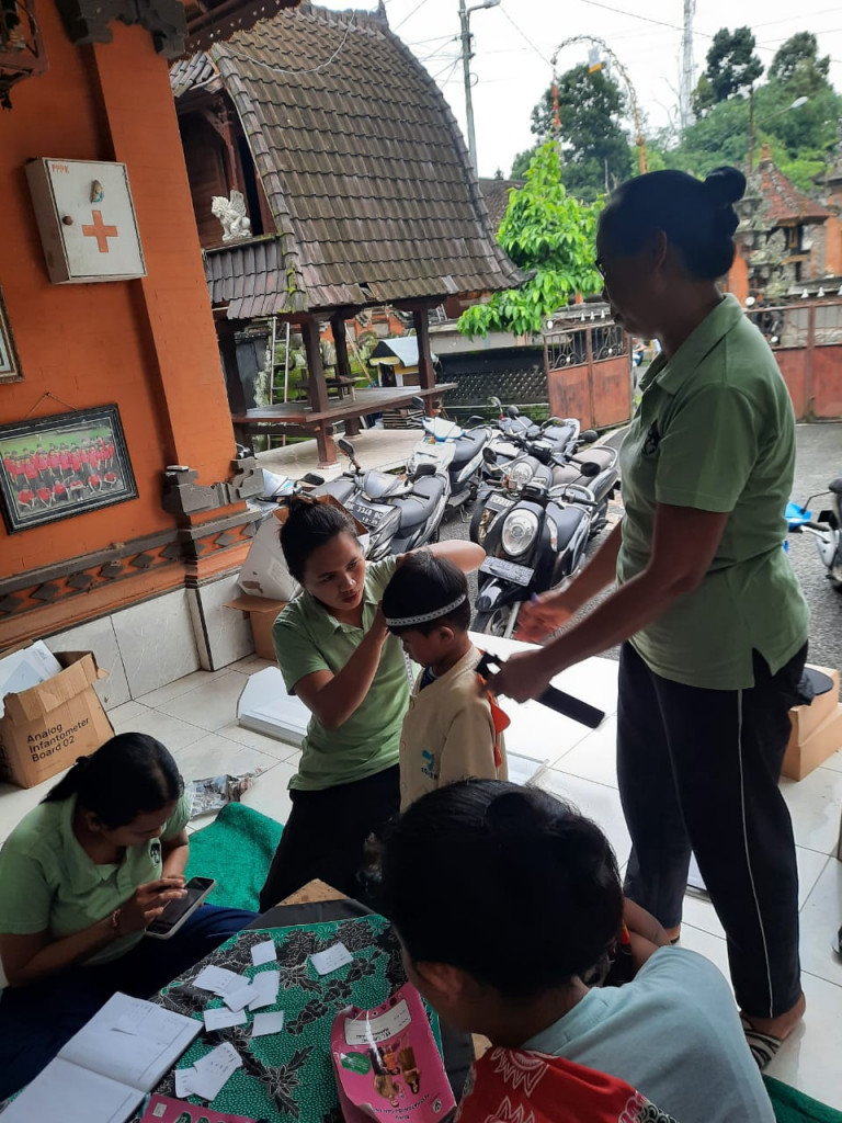 Pelaksanaan Posyandu Balita Banjar Tauman - 10 Mei 2025